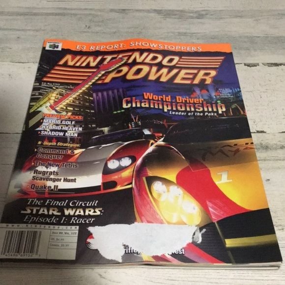 Vintage Nintendo Power magazines Volumes 117-120, 122 & 123 - Picture 6 of 8